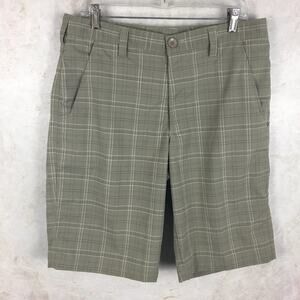 Under Armour Men's Plaid Hybrid Short Size 34